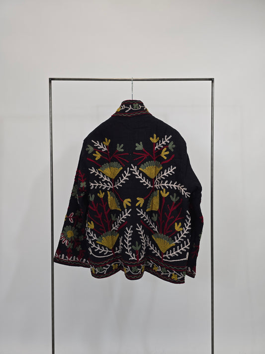 Suzani in cotone ricamato