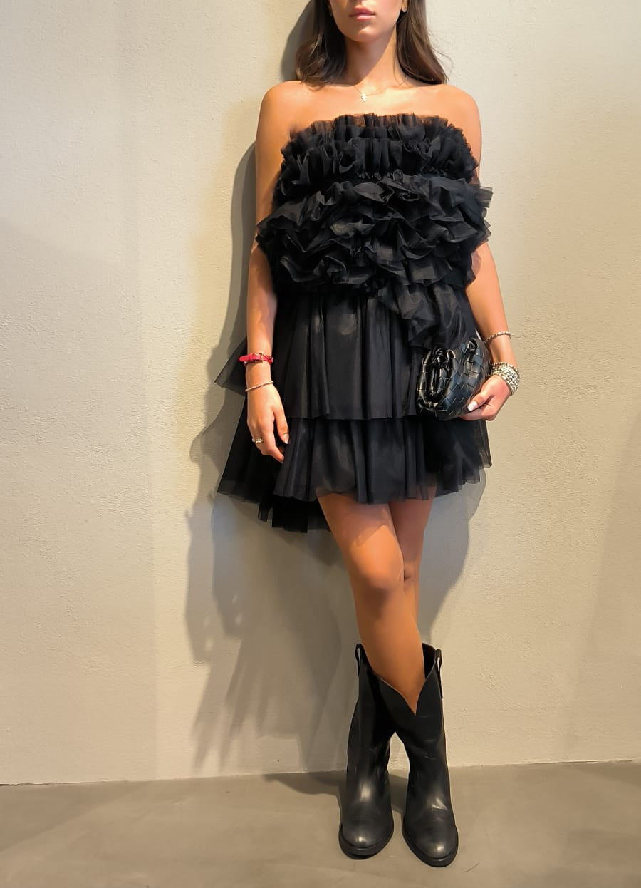Abito Raquel corto