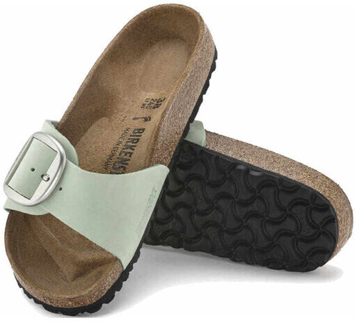 Birkenstock madrid big buckle matcha