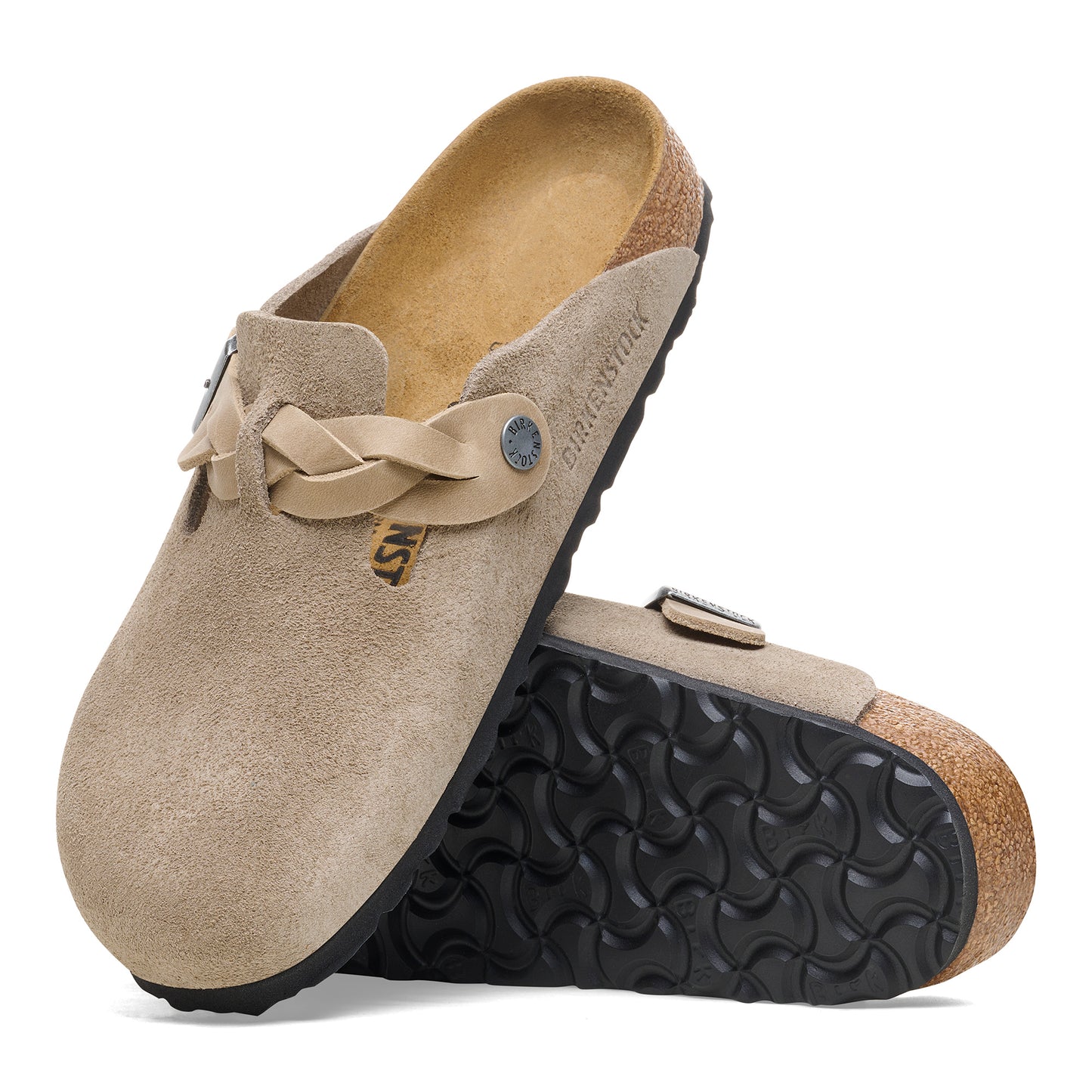 Boston  Birkenstock braided taupe