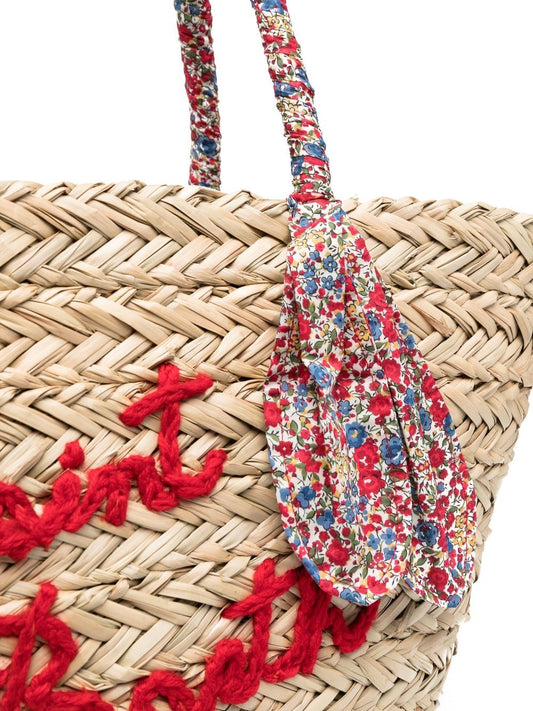 Saint Barth straw bag