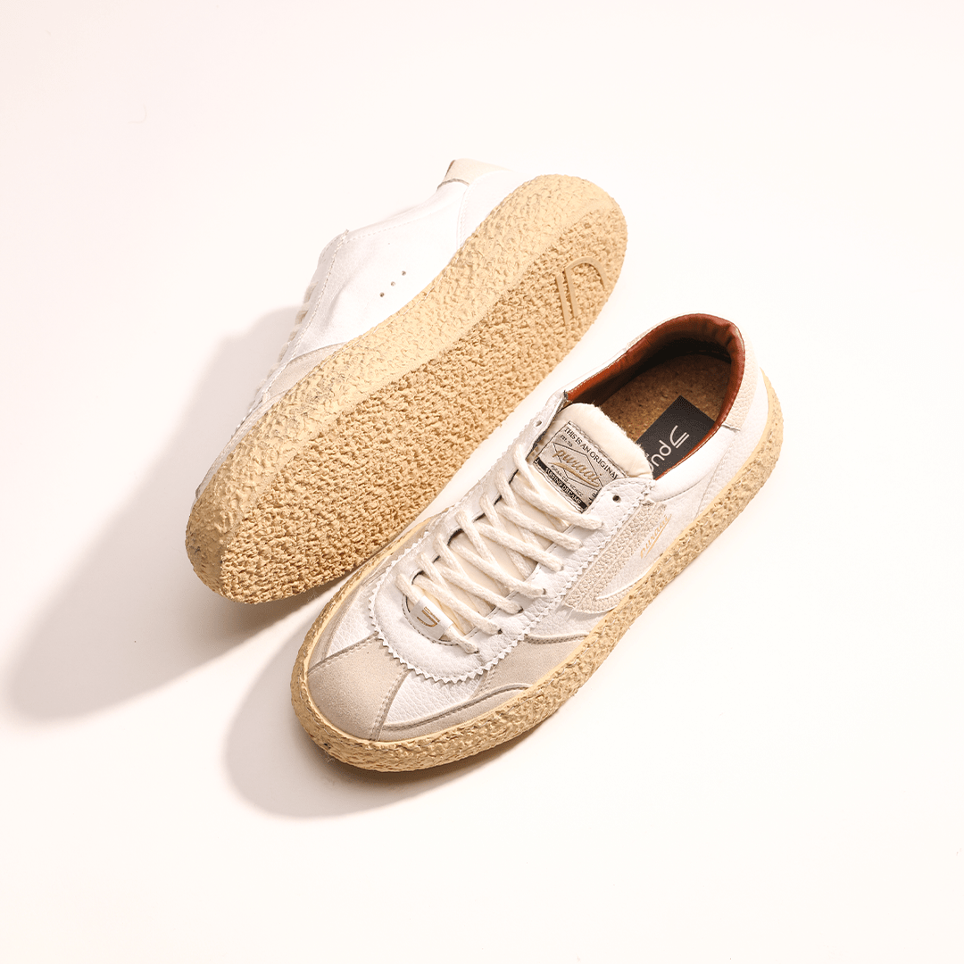 Puraai sneakers vintage cream