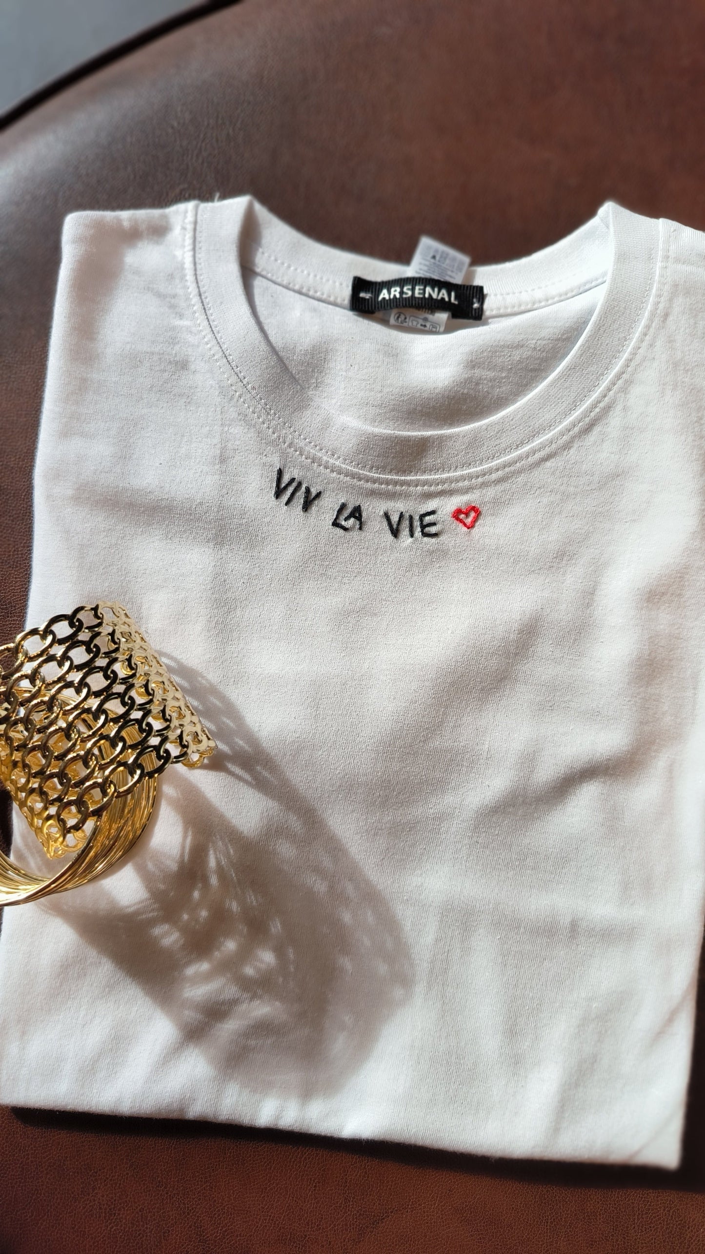 T-shirt  " Viv la Vie "