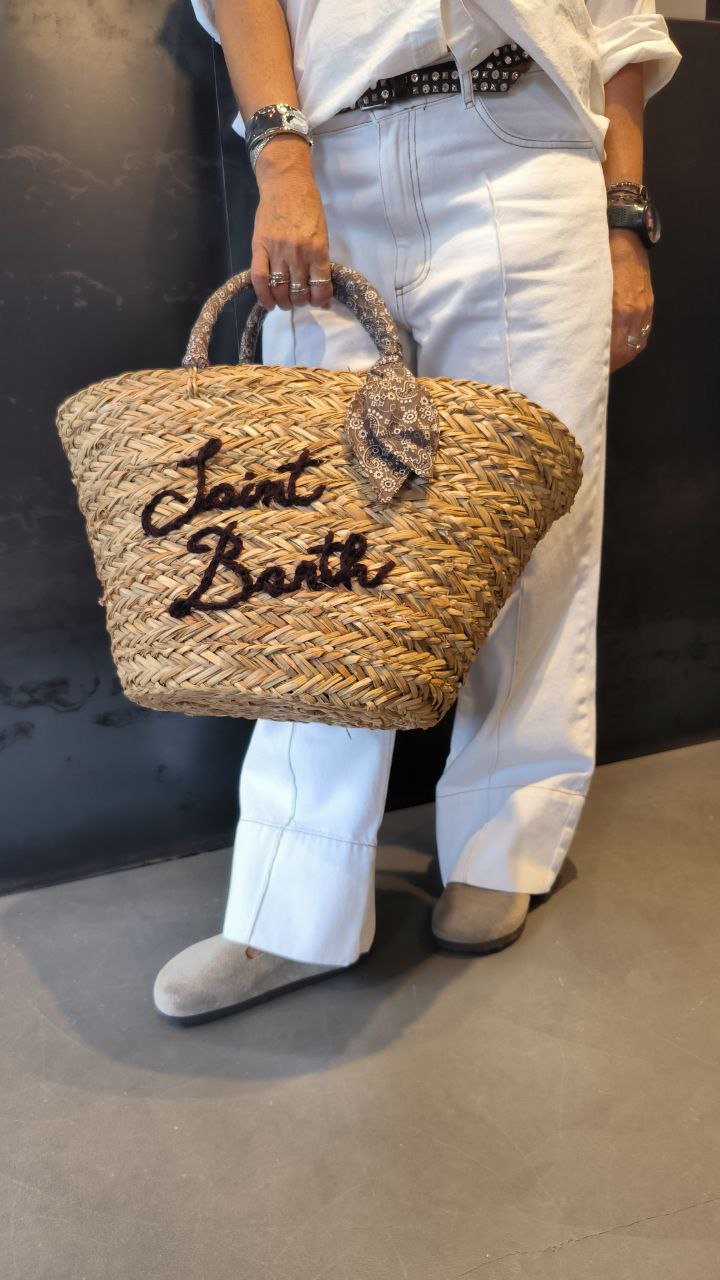 Saint Barth straw bag