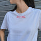 T-shirt " DILLO ALLA MAMMA , DILLO ALL 'AVVOCATO"