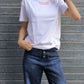T-shirt " DILLO ALLA MAMMA , DILLO ALL 'AVVOCATO"