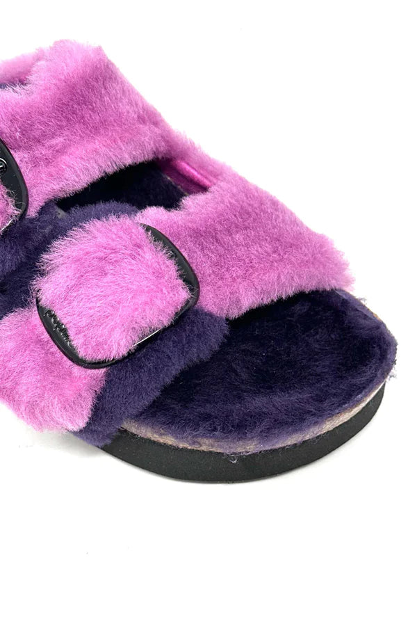 Arizona Shearling Dark purple