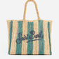 Saint Barth raffia tote