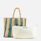 Saint Barth raffia tote