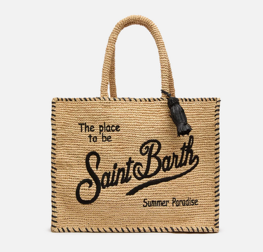 Saint Barth vanity Raffia