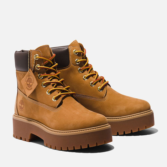 Stivale Impermeabile con Plateau Stone Street 6-Inch da Donna in giallo