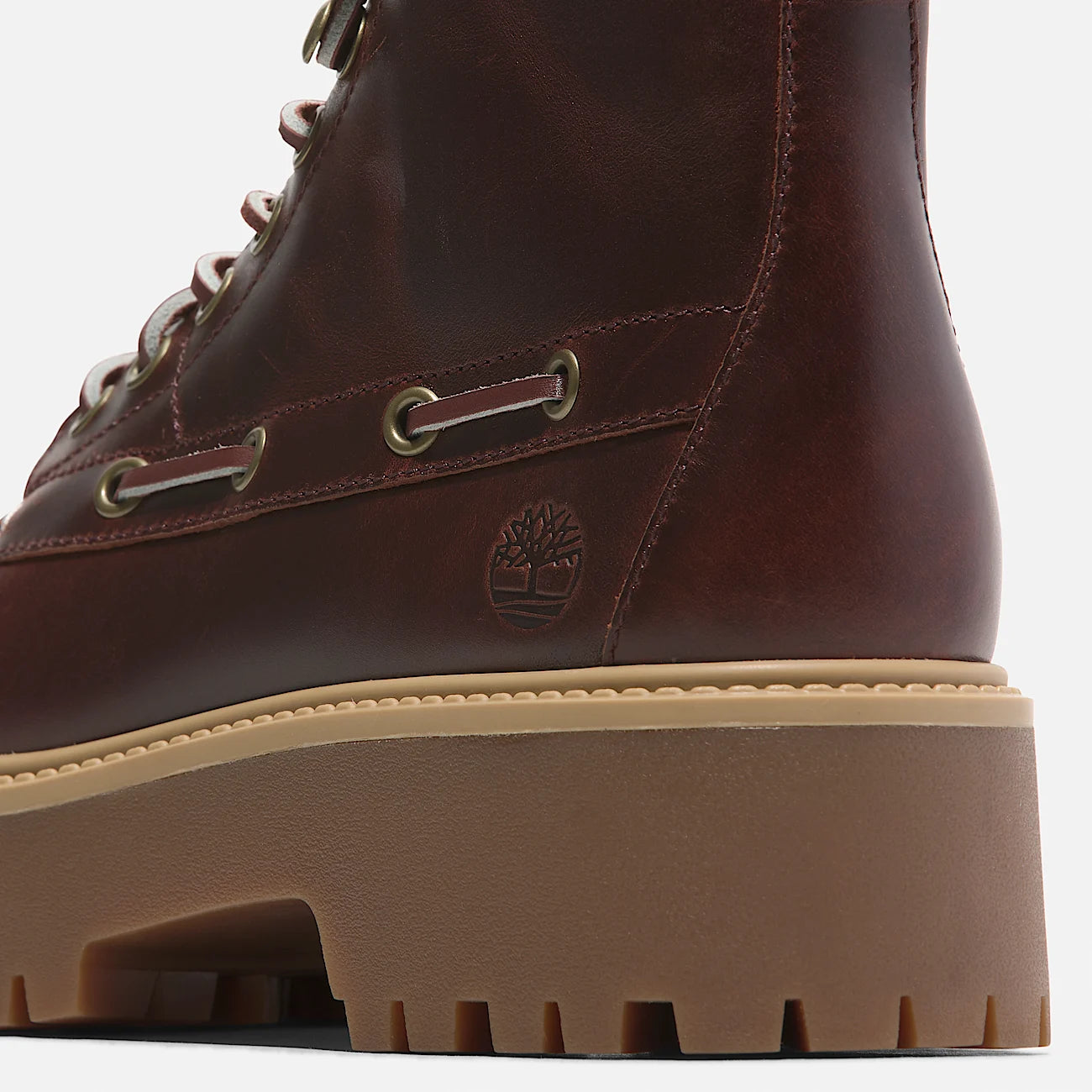 Stivale Sfrangiato con Plateau Stone Street Bordeaux