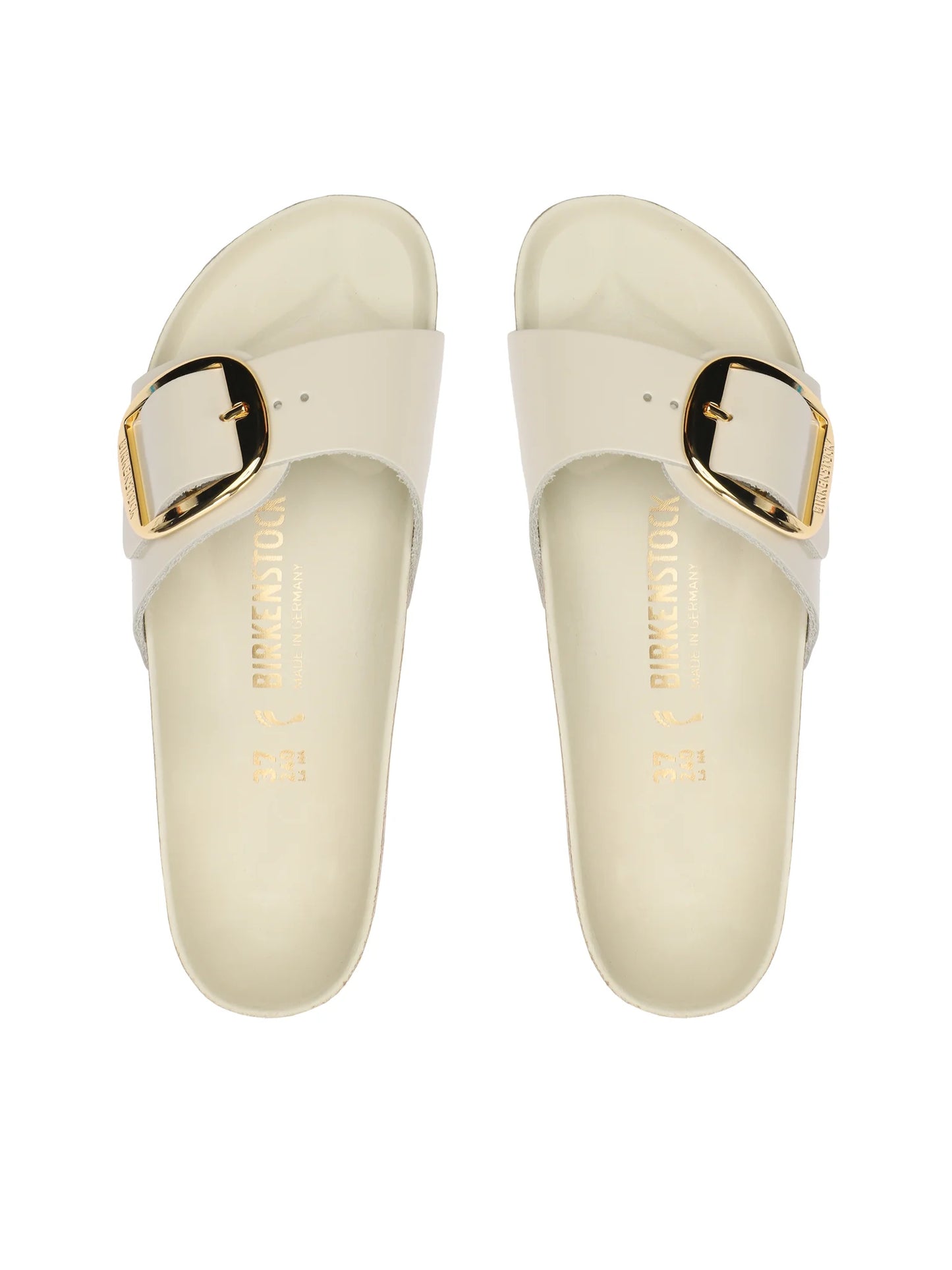 Birkenstock Madrid Shine Ecru