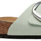 Birkenstock madrid big buckle matcha