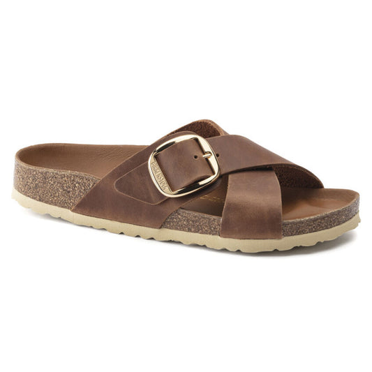 Birkenstock siena pelle cognac