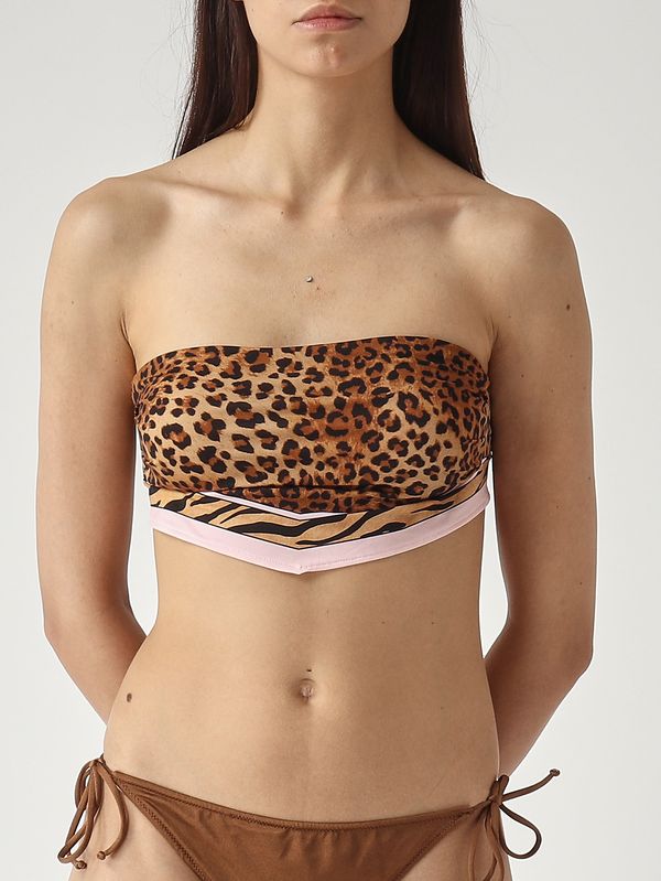 TOP Bikini Nairobi Marielle con stampa leopardata