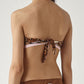 TOP Bikini Nairobi Marielle con stampa leopardata