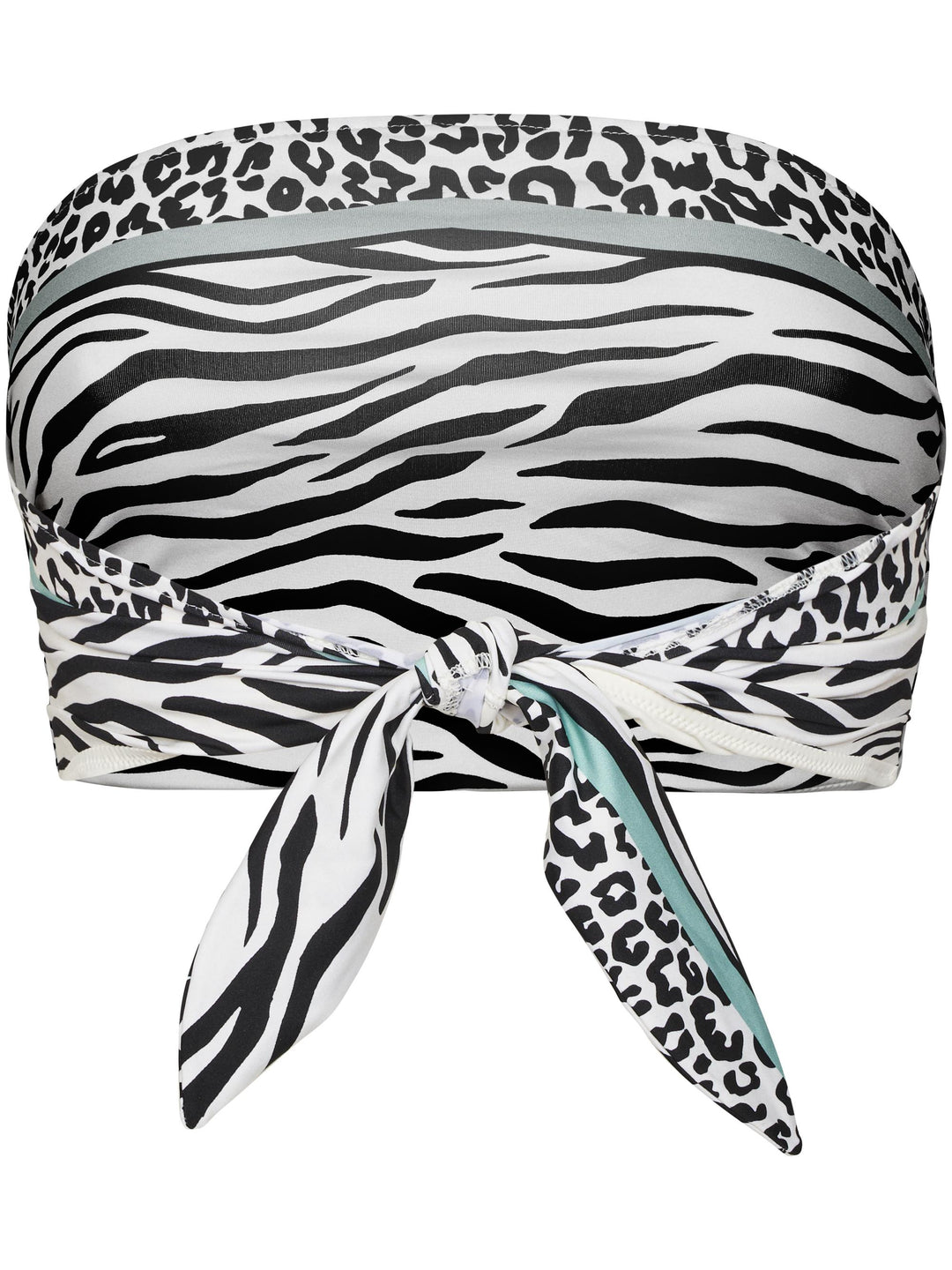 TOP Bikini Nairobi Marielle con stampa Zebrata