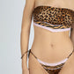 TOP Bikini Nairobi Marielle con stampa leopardata