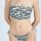 SLIP Bikini Nairobi Marielle con stampa Zebrata