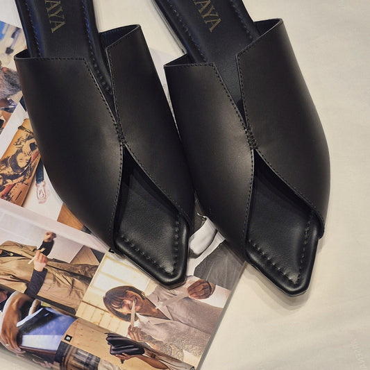 Ciabatta flat open toe
