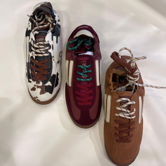 Puraai sneaker Panther cioccolato
