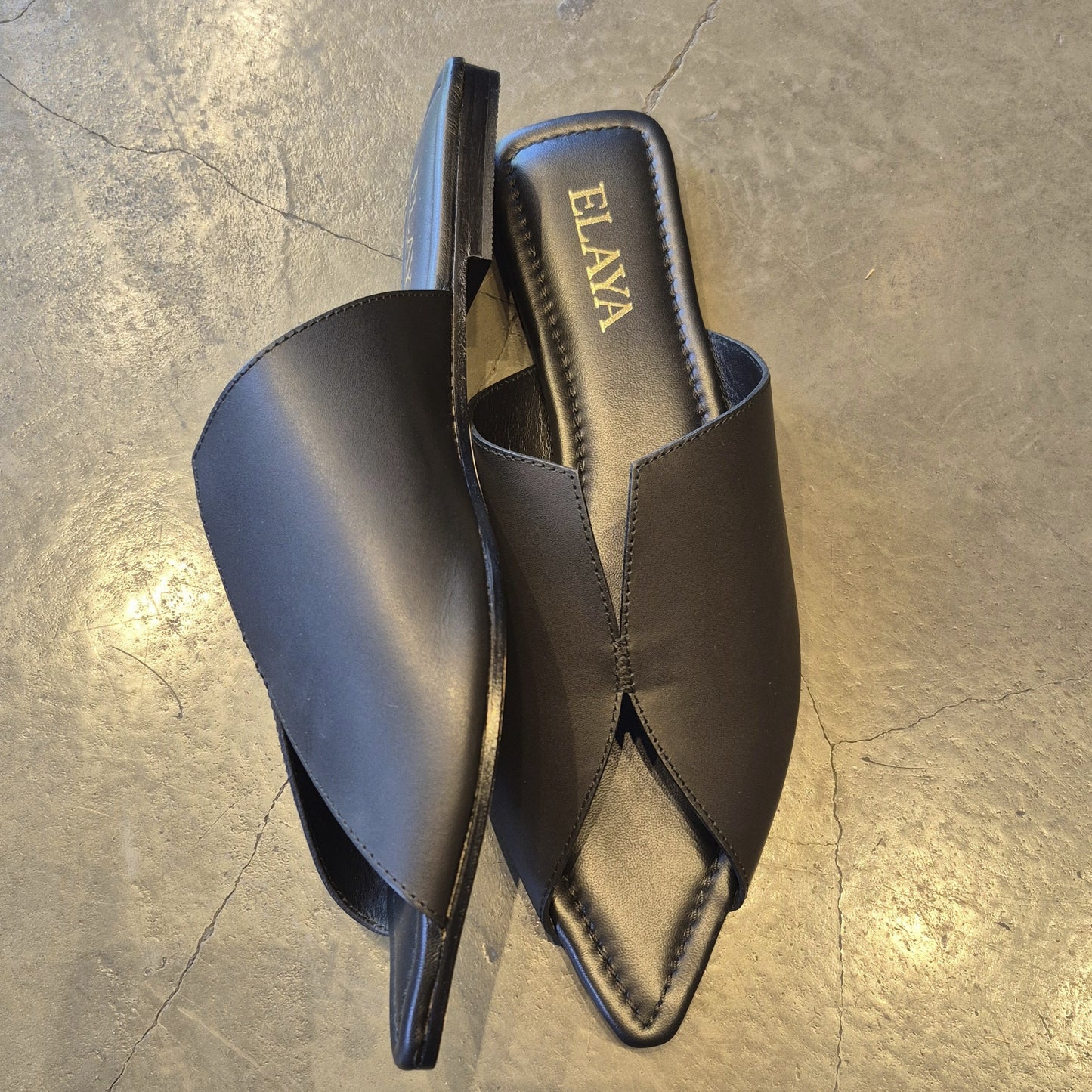 Ciabatta flat open toe