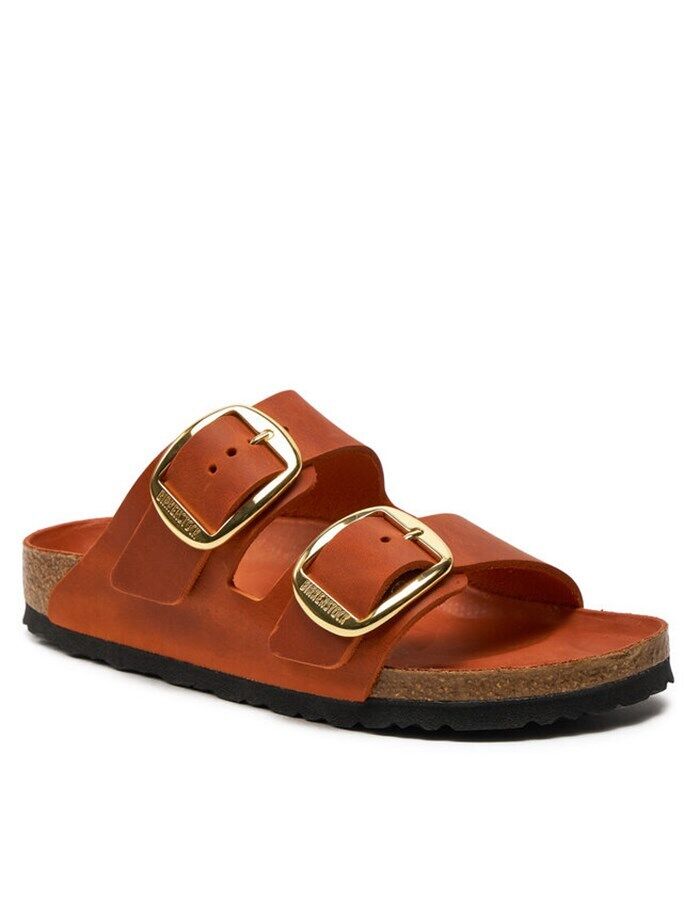 Birkenstock arizona big buckle burnt orange