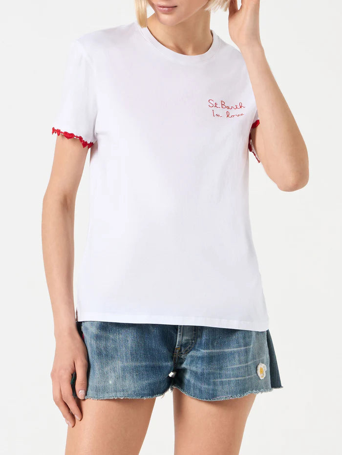 T-shirt  Emilie Saint barth