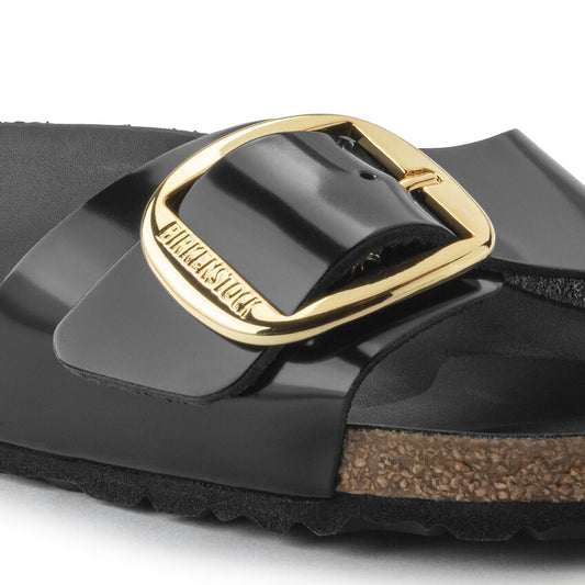 BIRKENSTOCK - MADRID BIG BUKLE SHINE BLACK