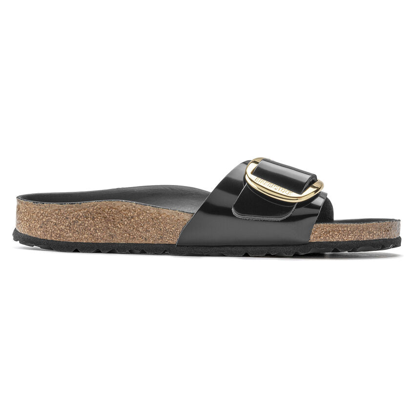 BIRKENSTOCK - MADRID BIG BUKLE SHINE BLACK